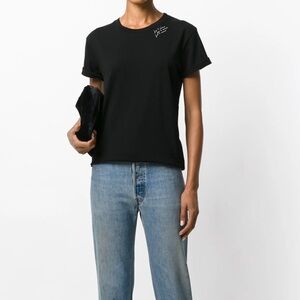 Saint Laurent Je T’aime T-shirt in Black